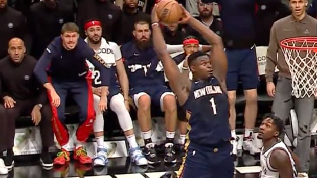 New Orleans Pelicans forward Zion Williamson